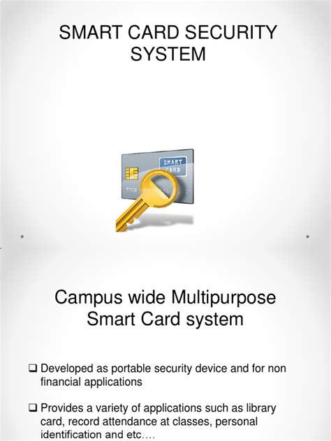 smart card security system pdf|Smart Card Handbook .